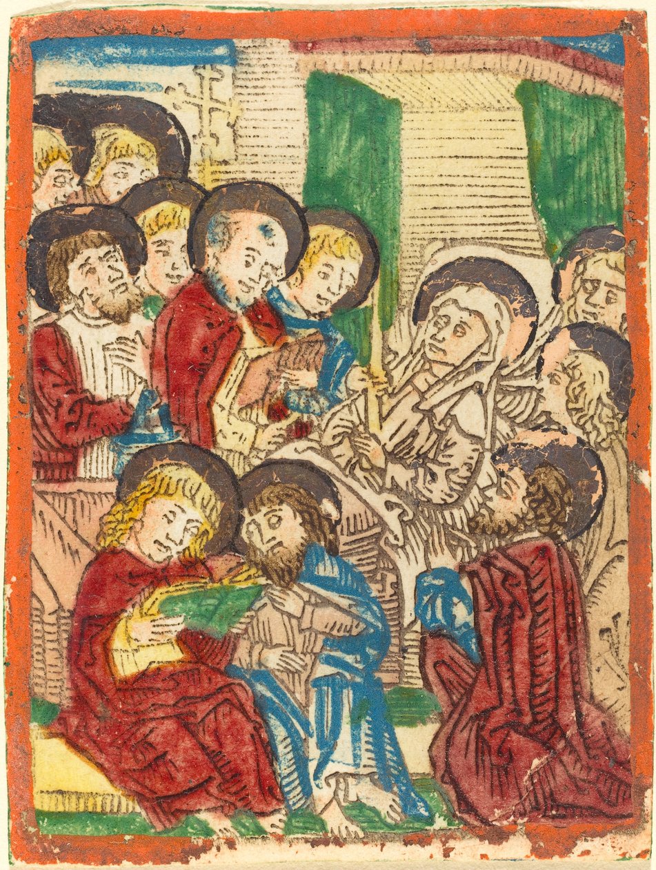 Jomfruens død av German 15th Century