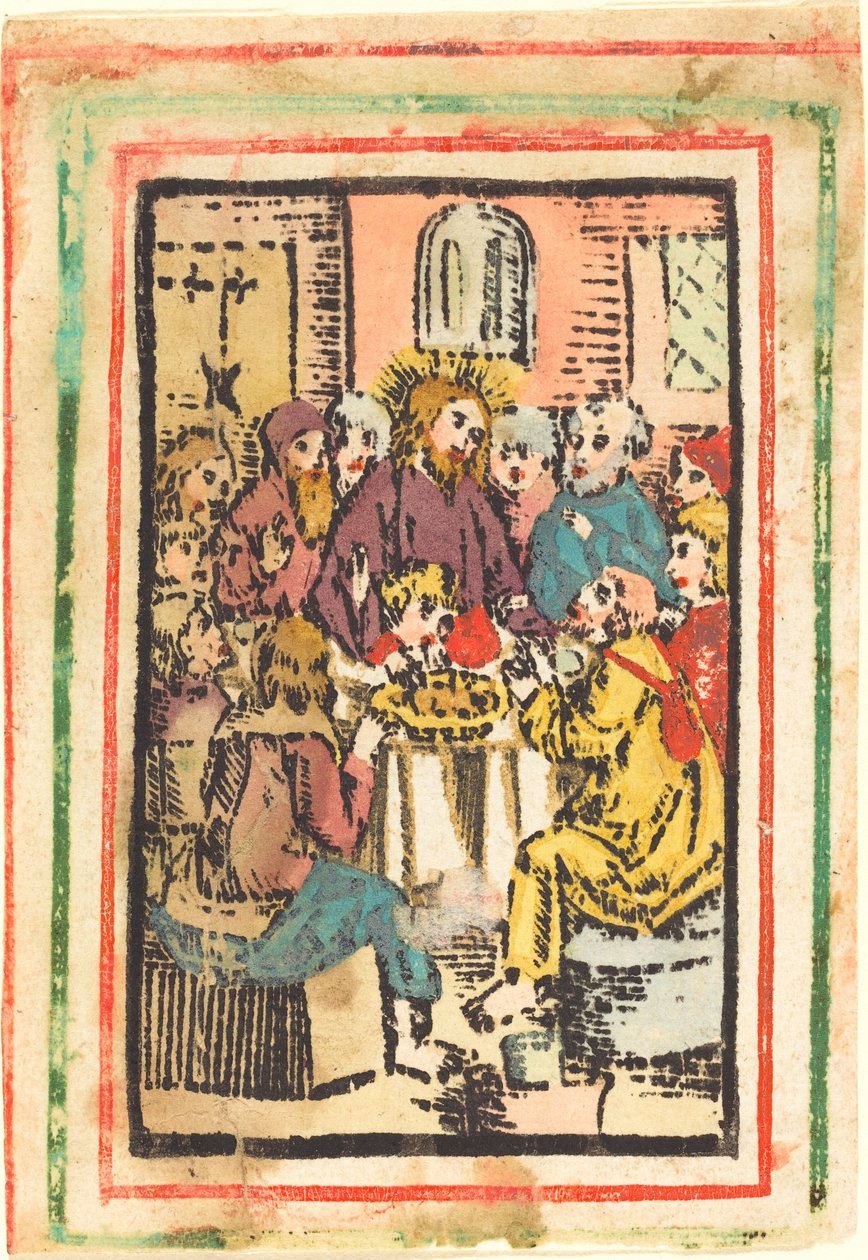 Det siste måltid av German 15th Century