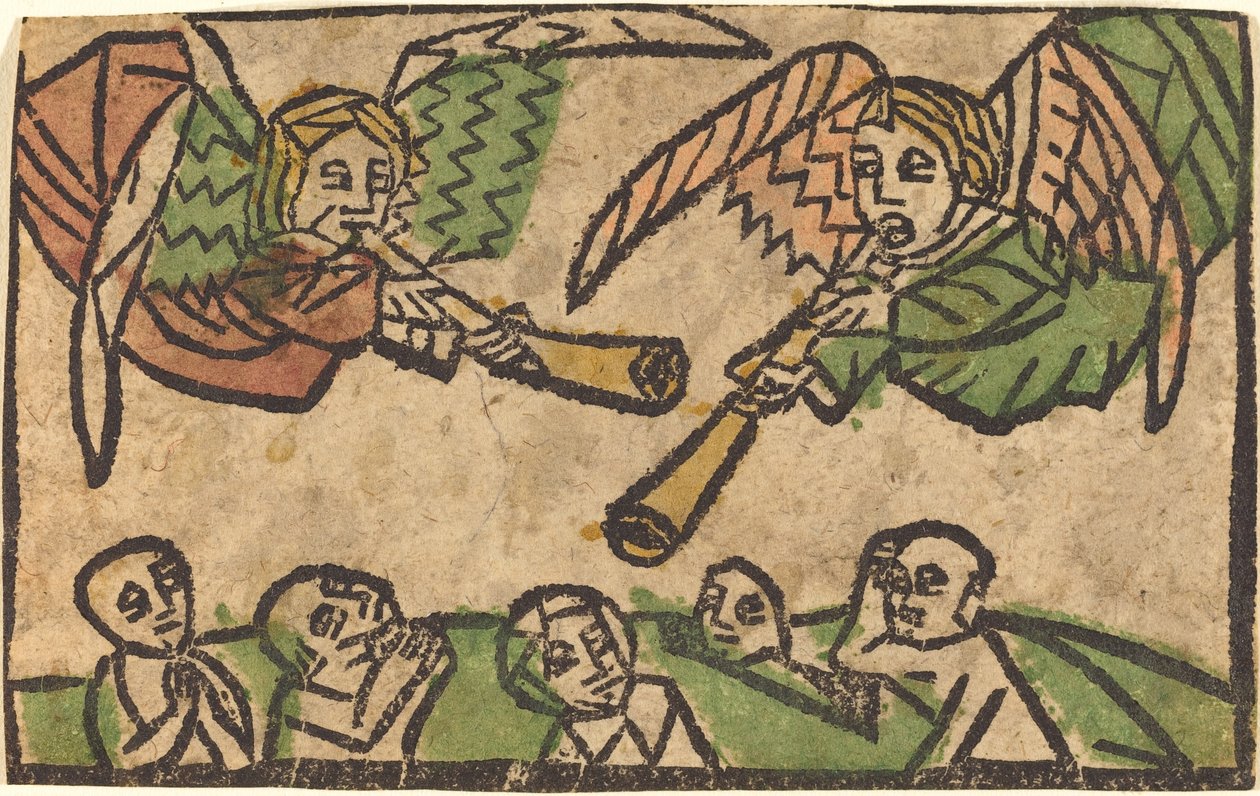 De dødes oppstandelse av German 15th Century