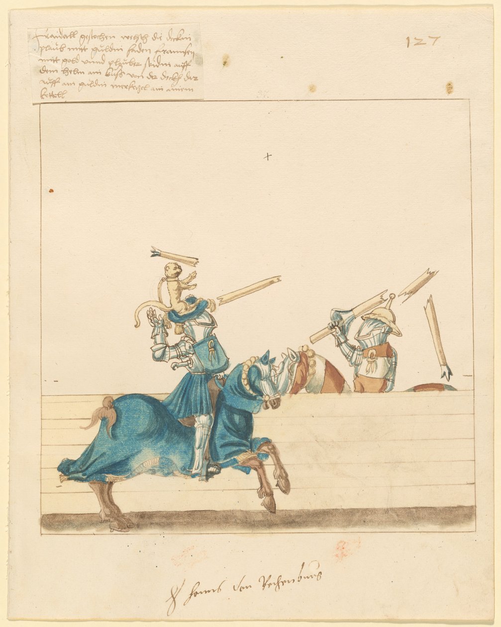 Italiensk Fredsdyst av German 16th Century