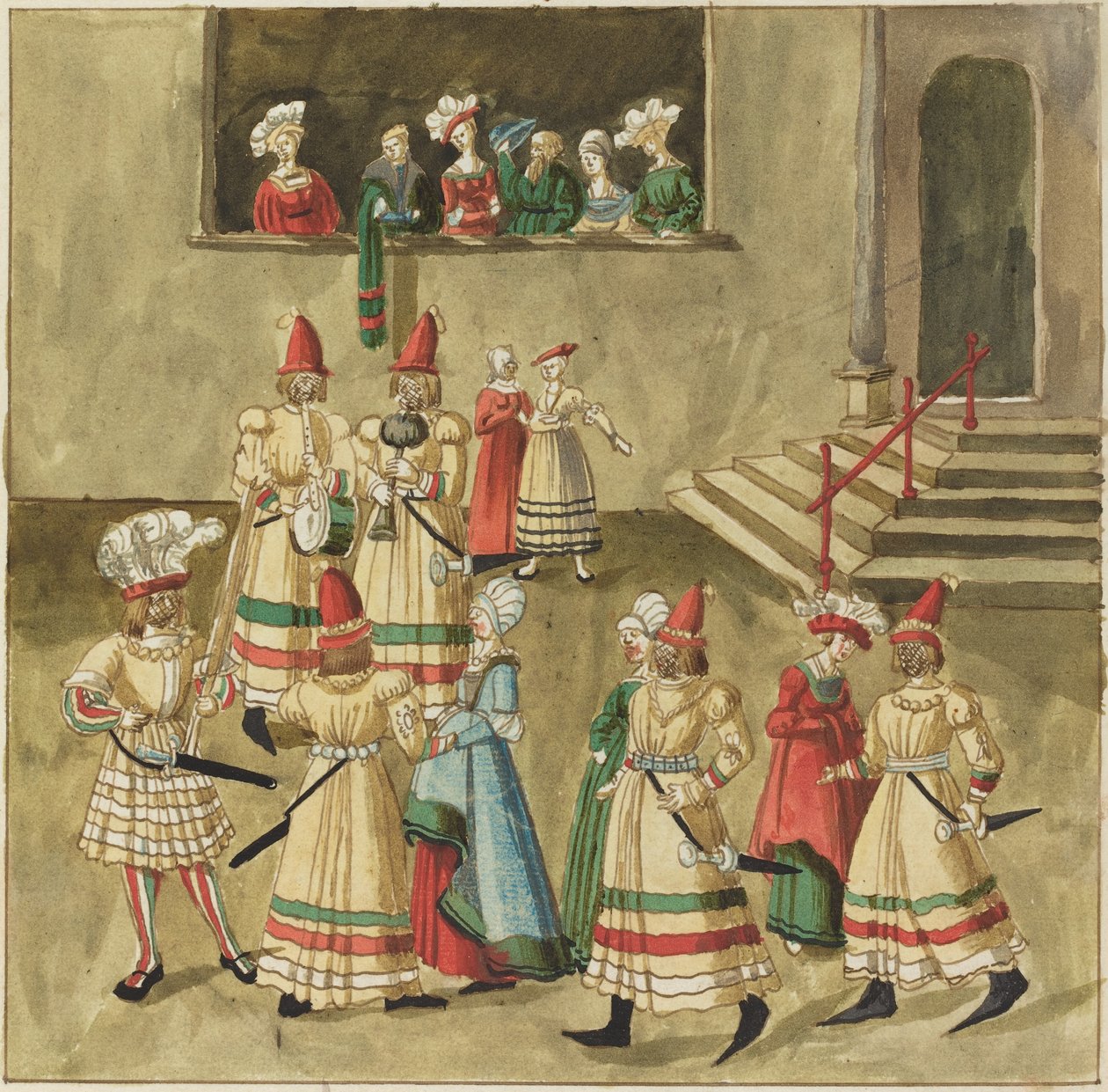 Maskerade av German 16th Century