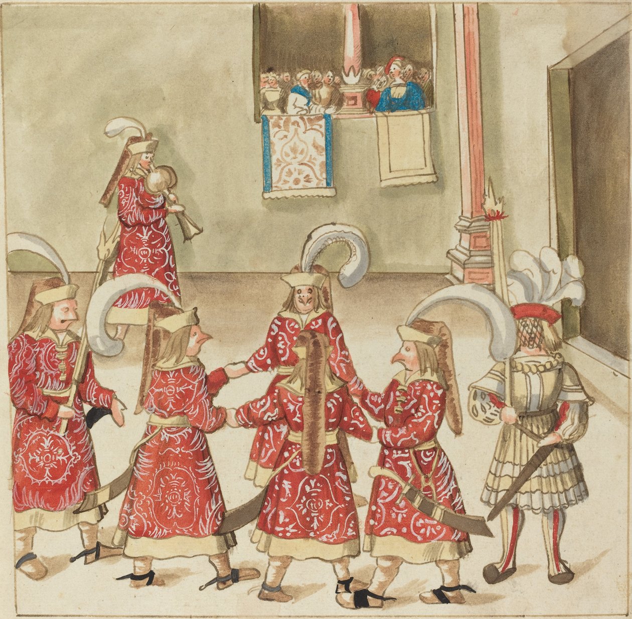 Maskerade av German 16th Century