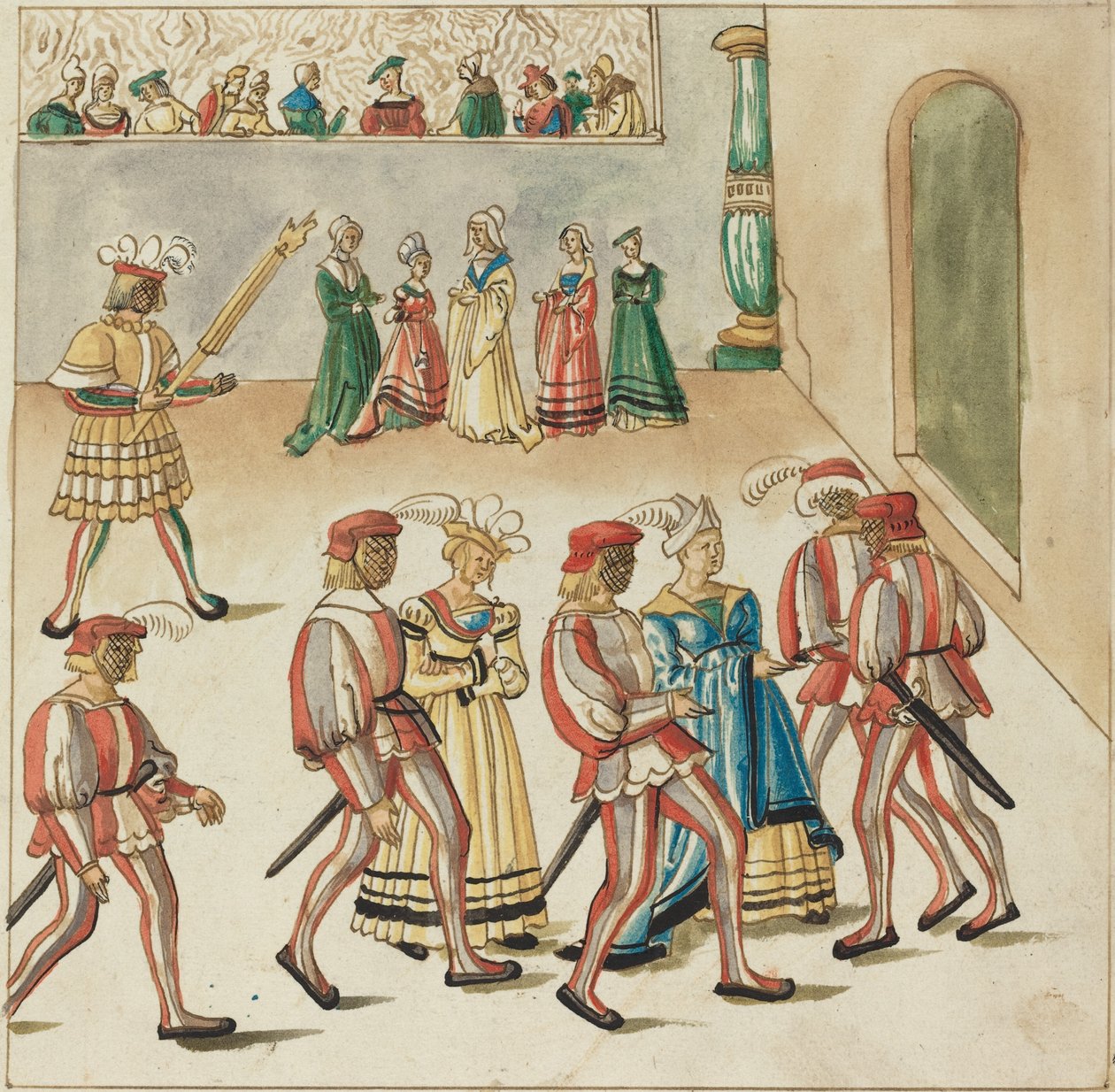 Maskerade av German 16th Century