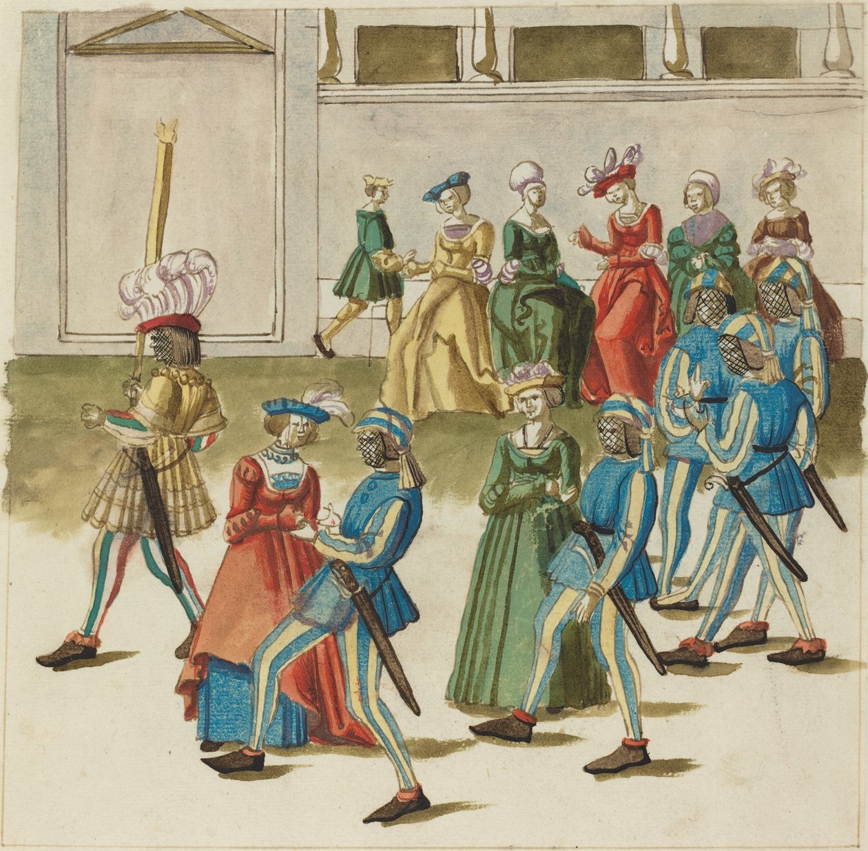Maskerade av German 16th Century