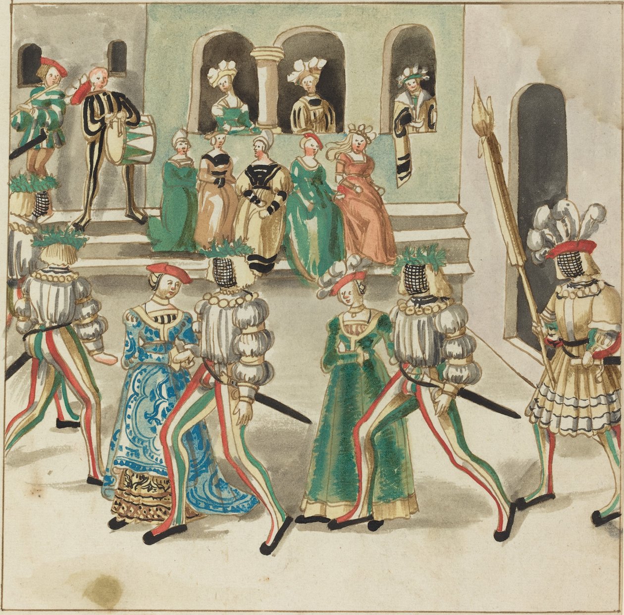 Maskerade av German 16th Century