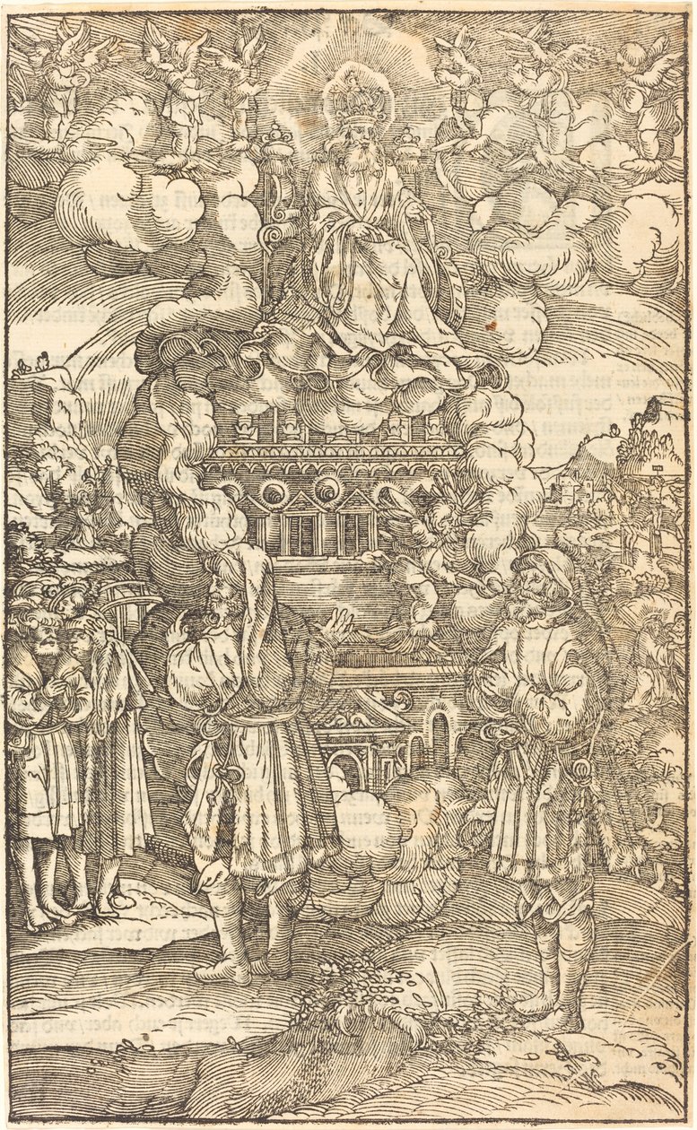 Apokalypsen av German 16th Century