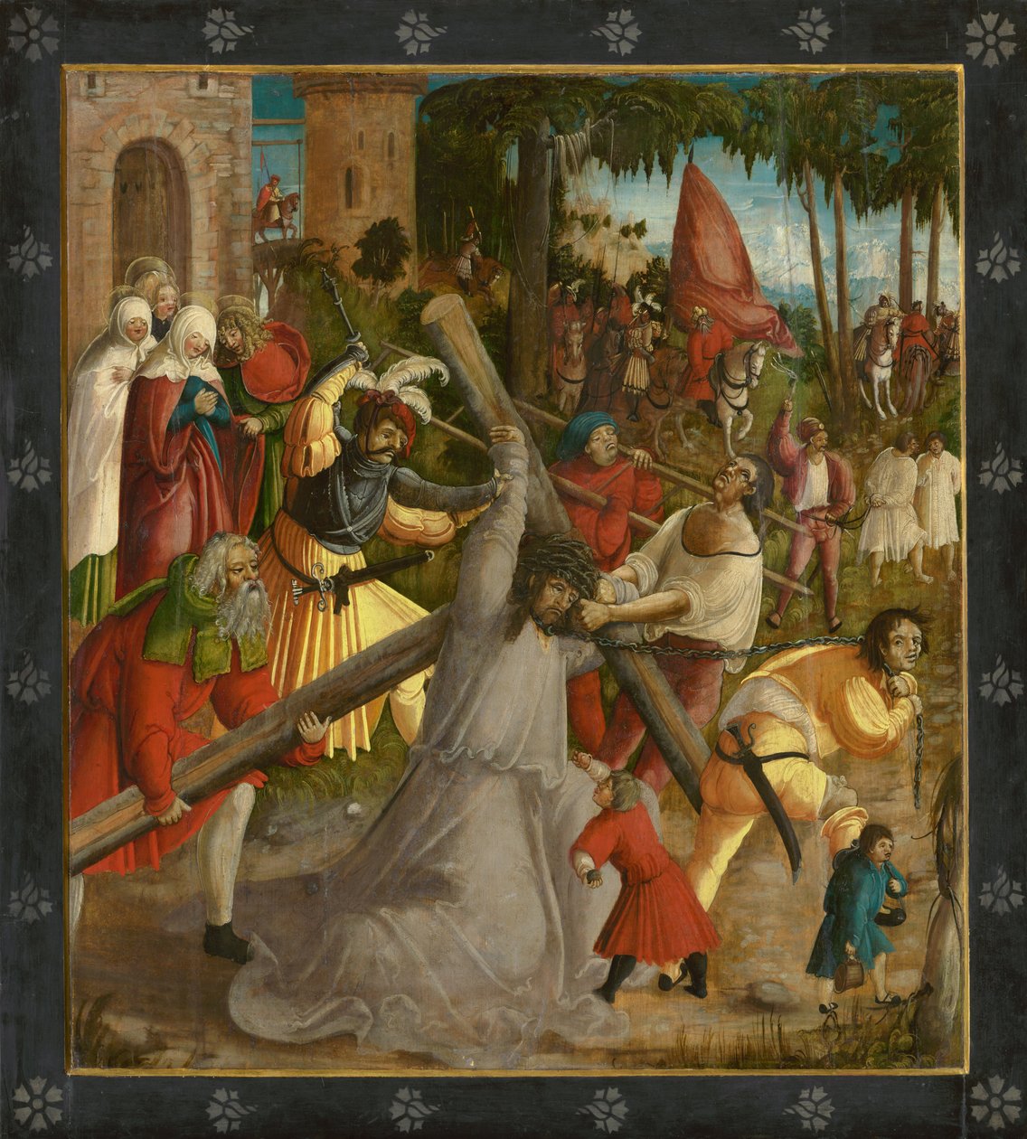 Kristus bærer korset, ca 1515. av German Master
