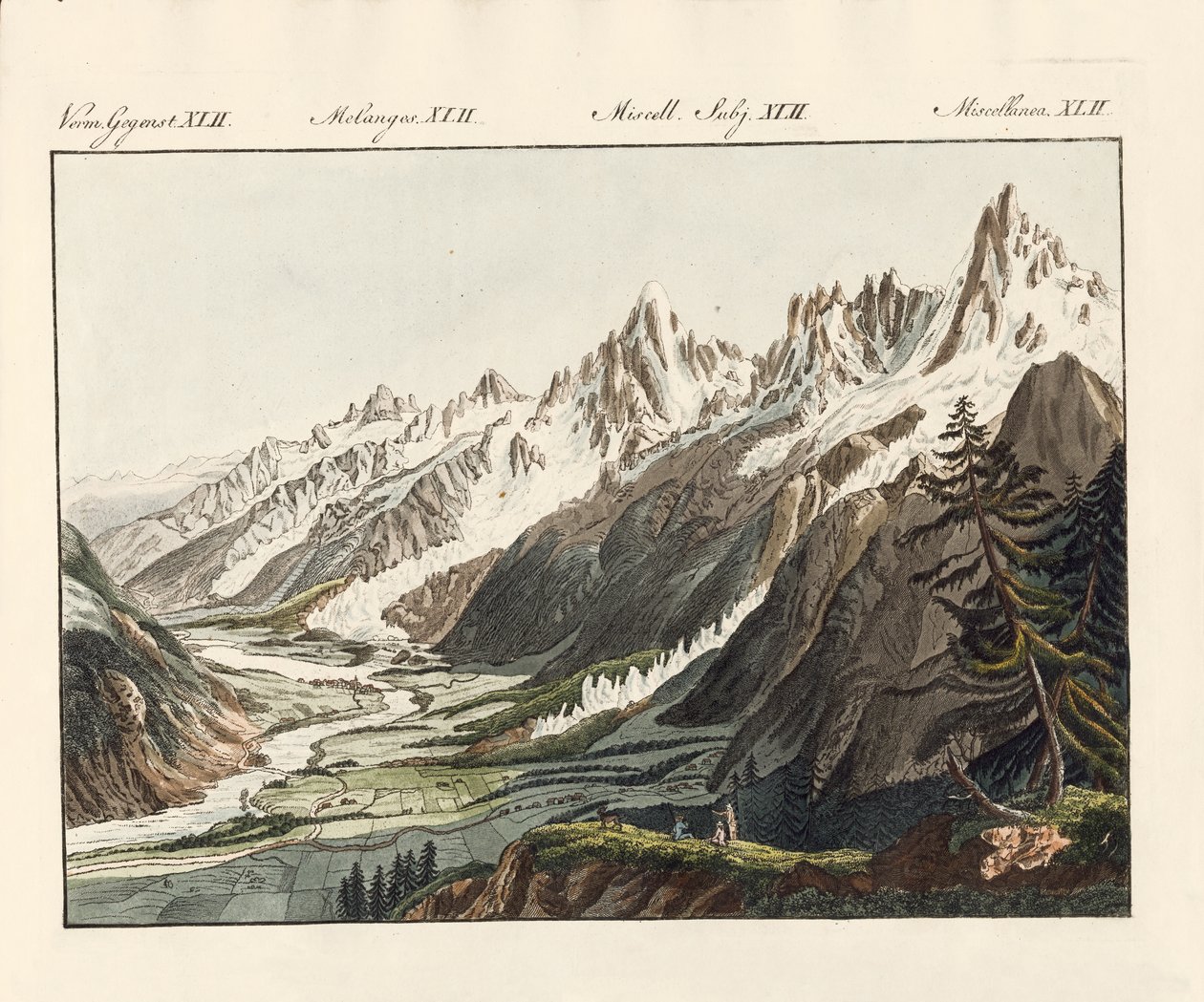 Alpene isbre av German School