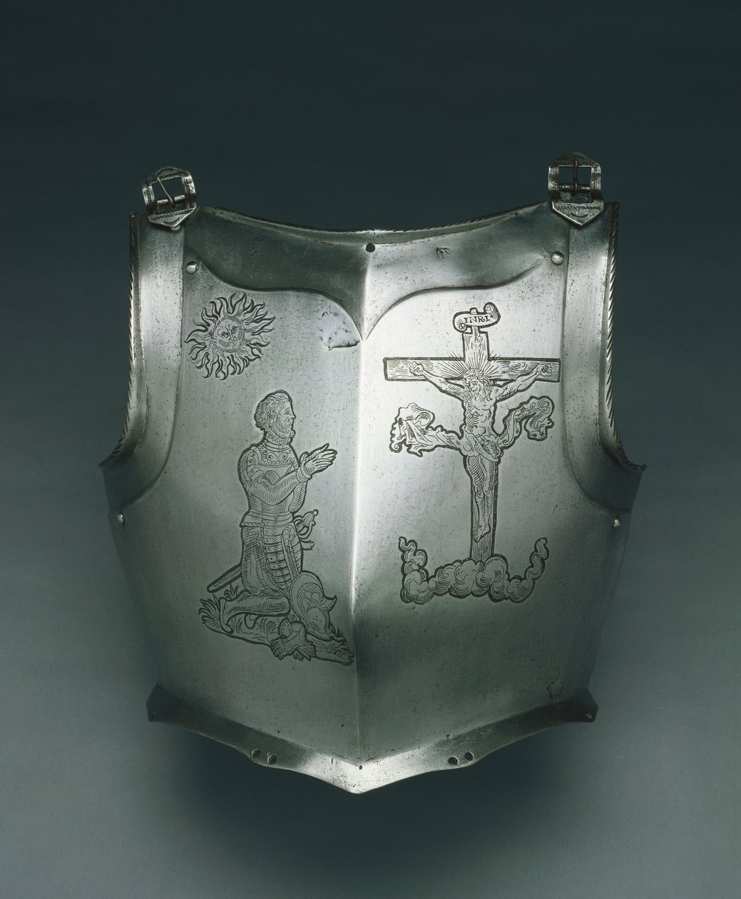 Brystskjold, Nürnberg, ca. 1550 av German School