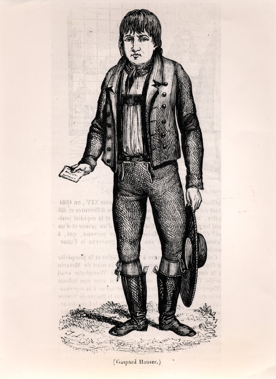 Caspar Hauser (ca. 1812-1833) av German School