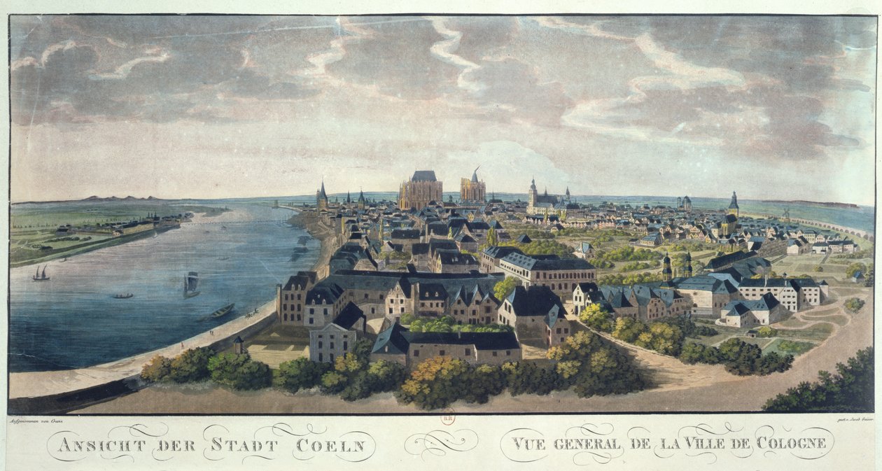 Generell utsikt over Köln av German School