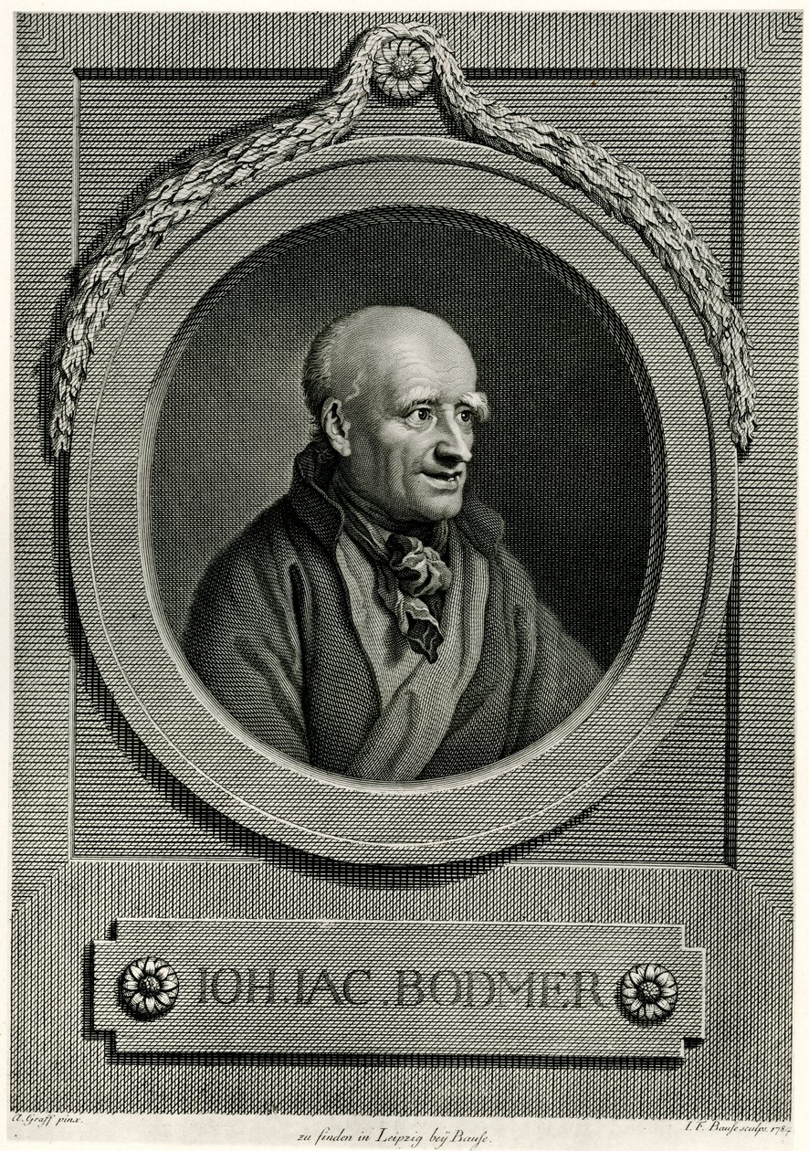 Johann Jacob Bodmer av German School