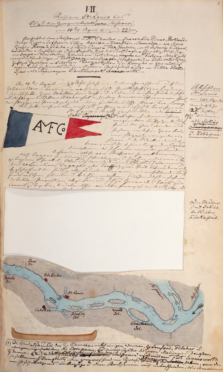 Journal of Prince Maximilian of Wied av German School