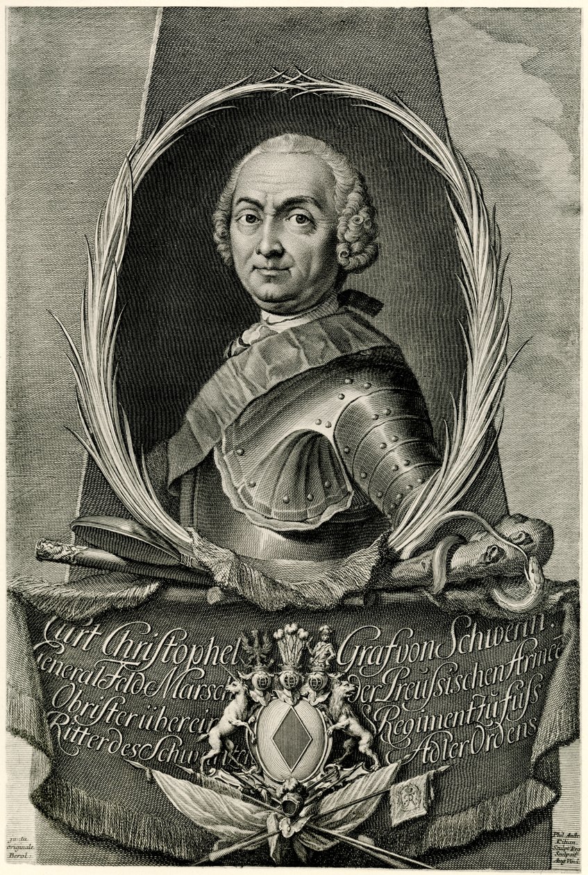 Kurt Christoph Graf von Schwerin av German School