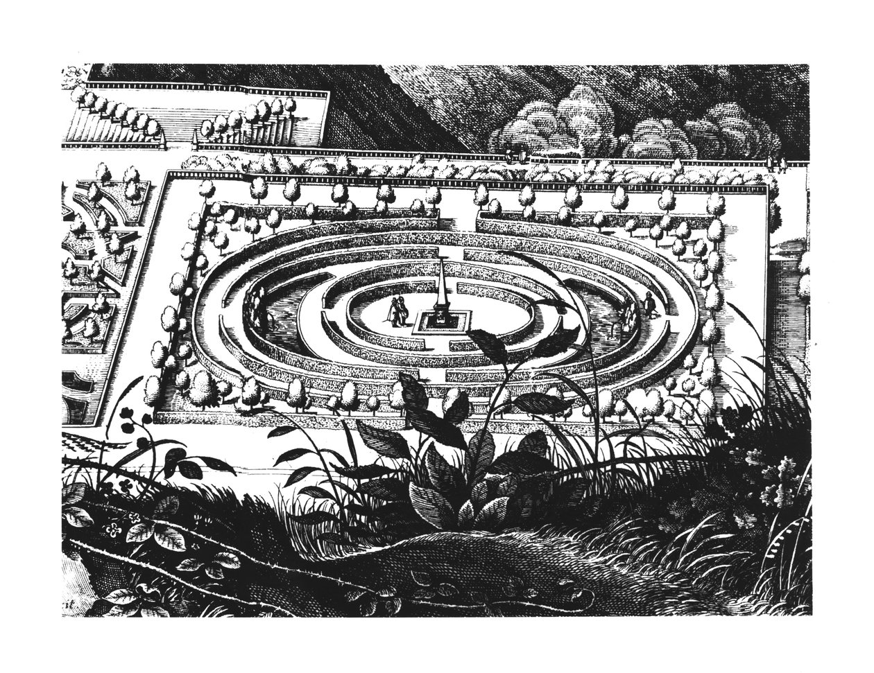 Labyrinten ved Heidelberg, Hortus Palatinus av German School