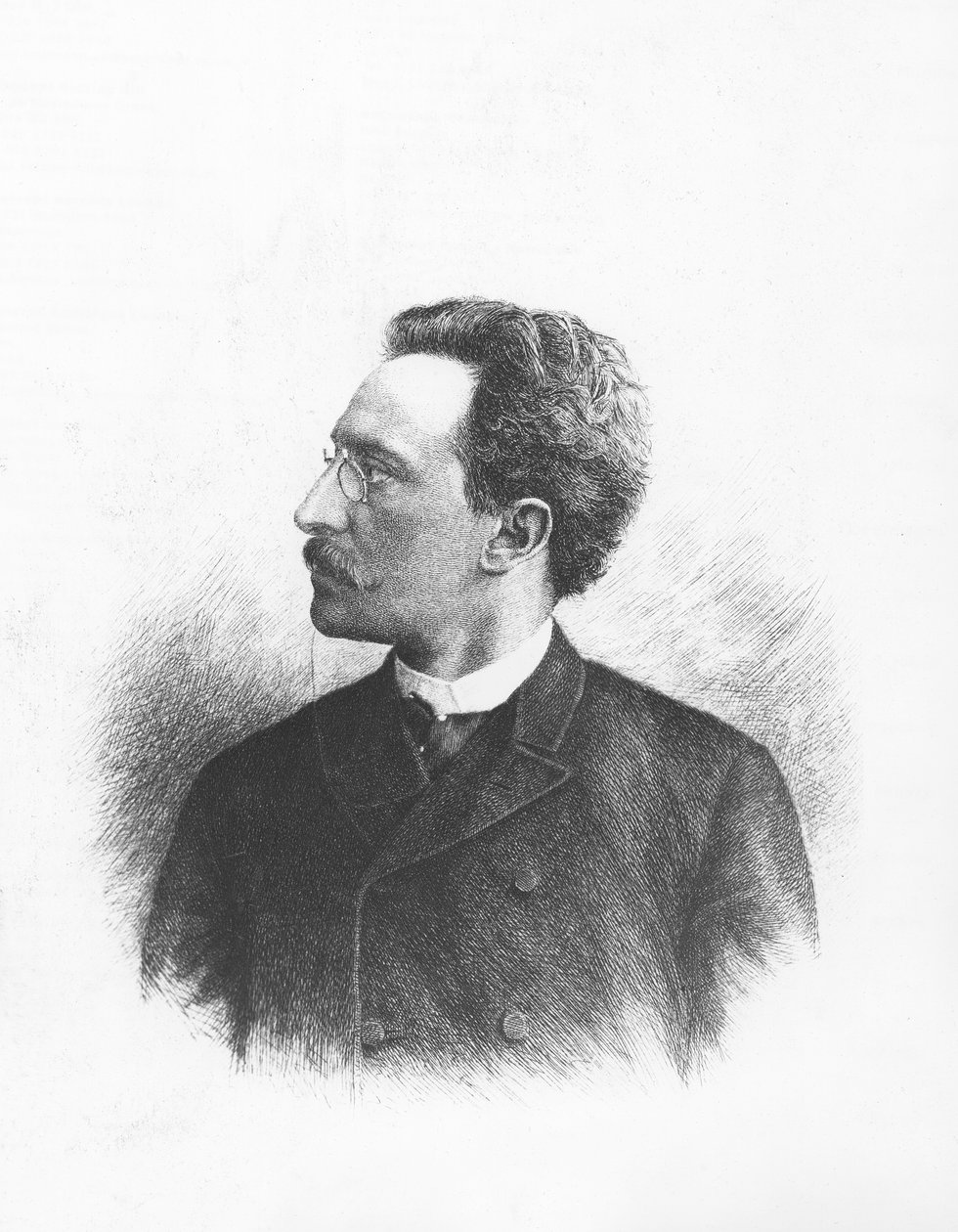 Ludwig Fulda (gravering) av German School