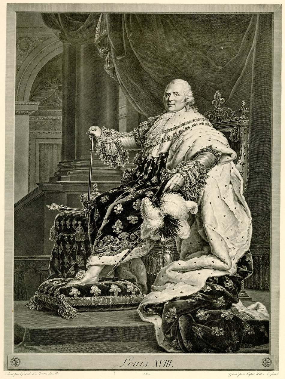 Ludwig XVIII. av German School