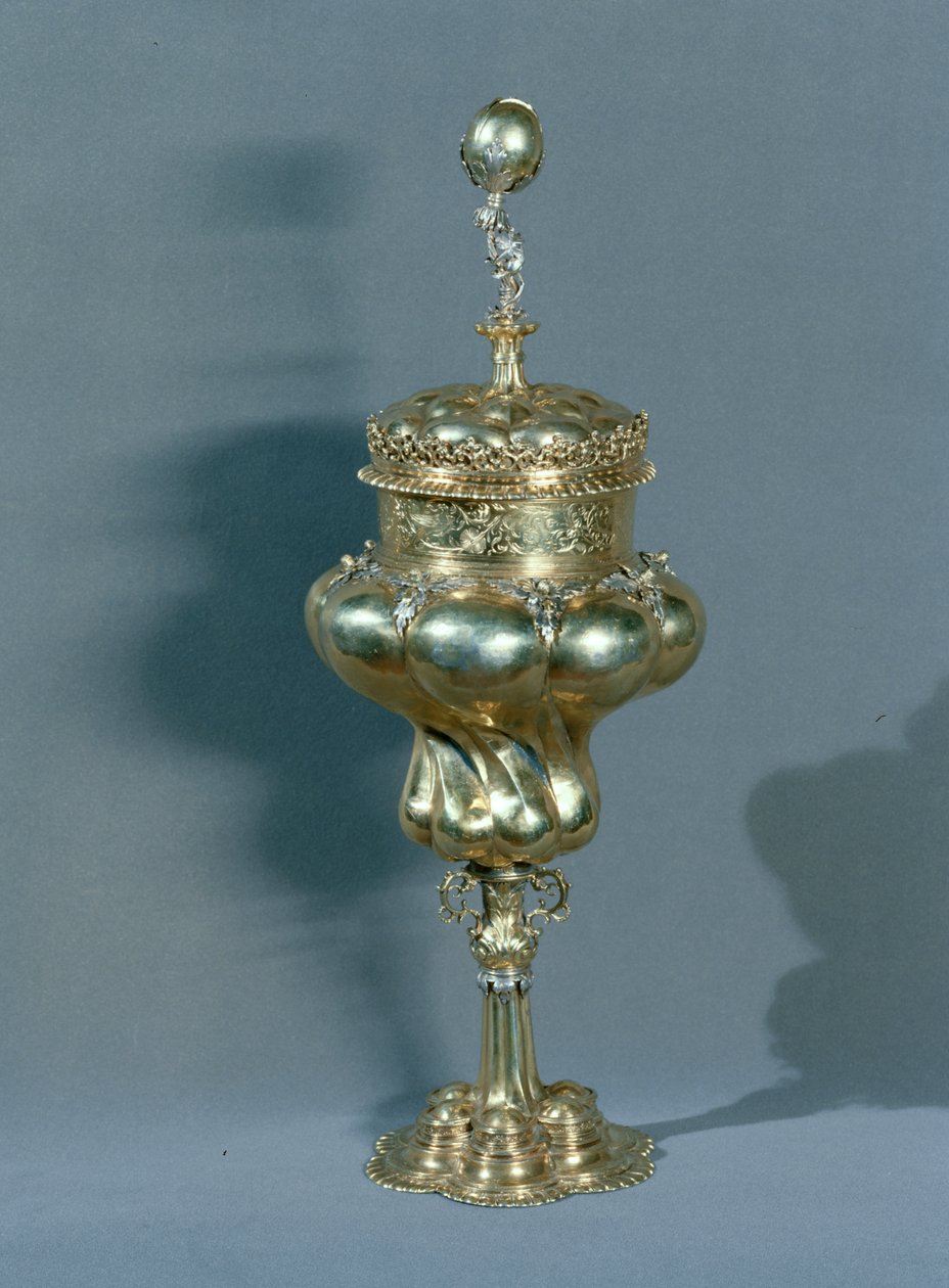 Luther Chalice, (forgylt sølv) av German School