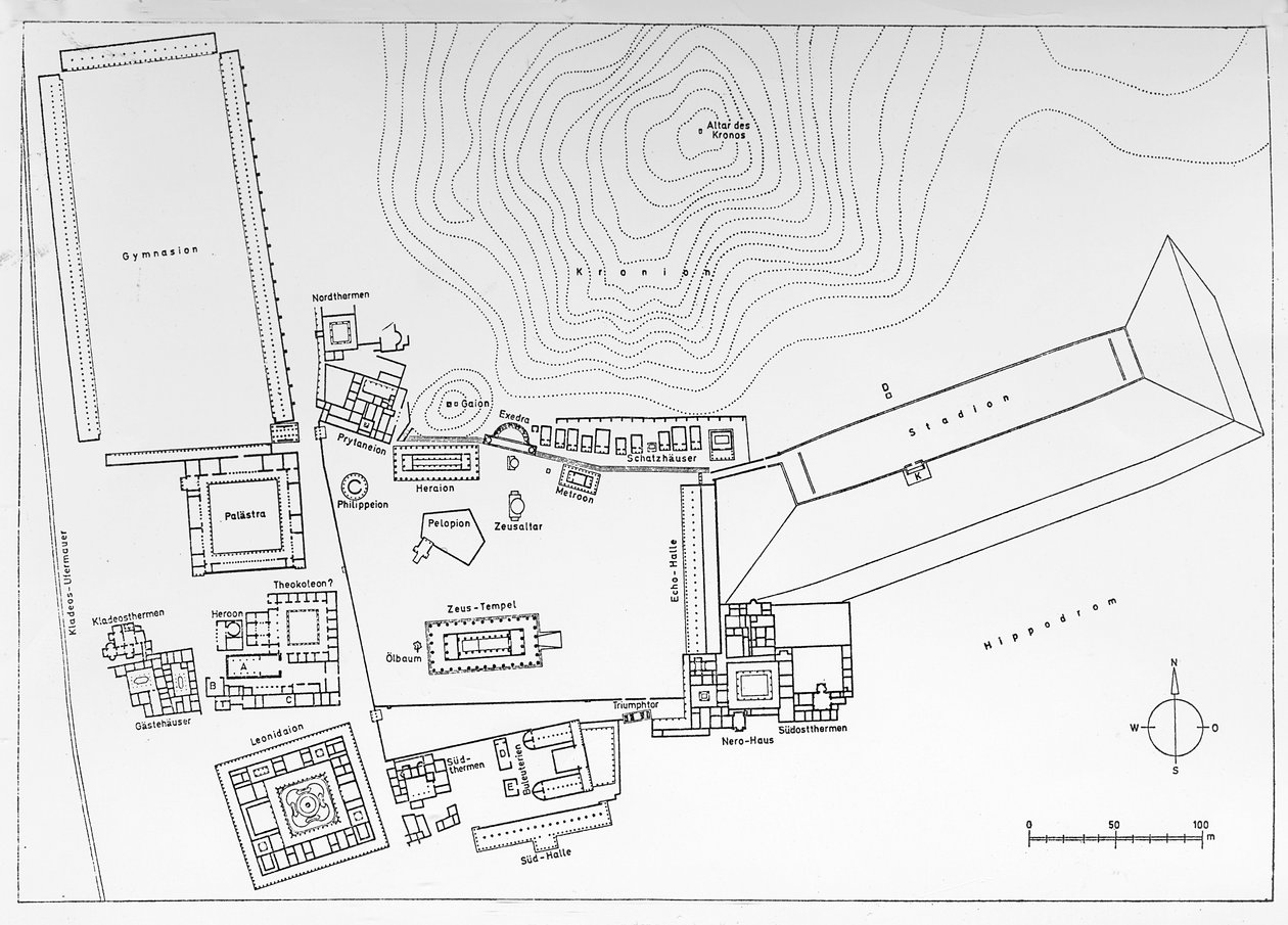 Plan for Olympia, Hellas av German School