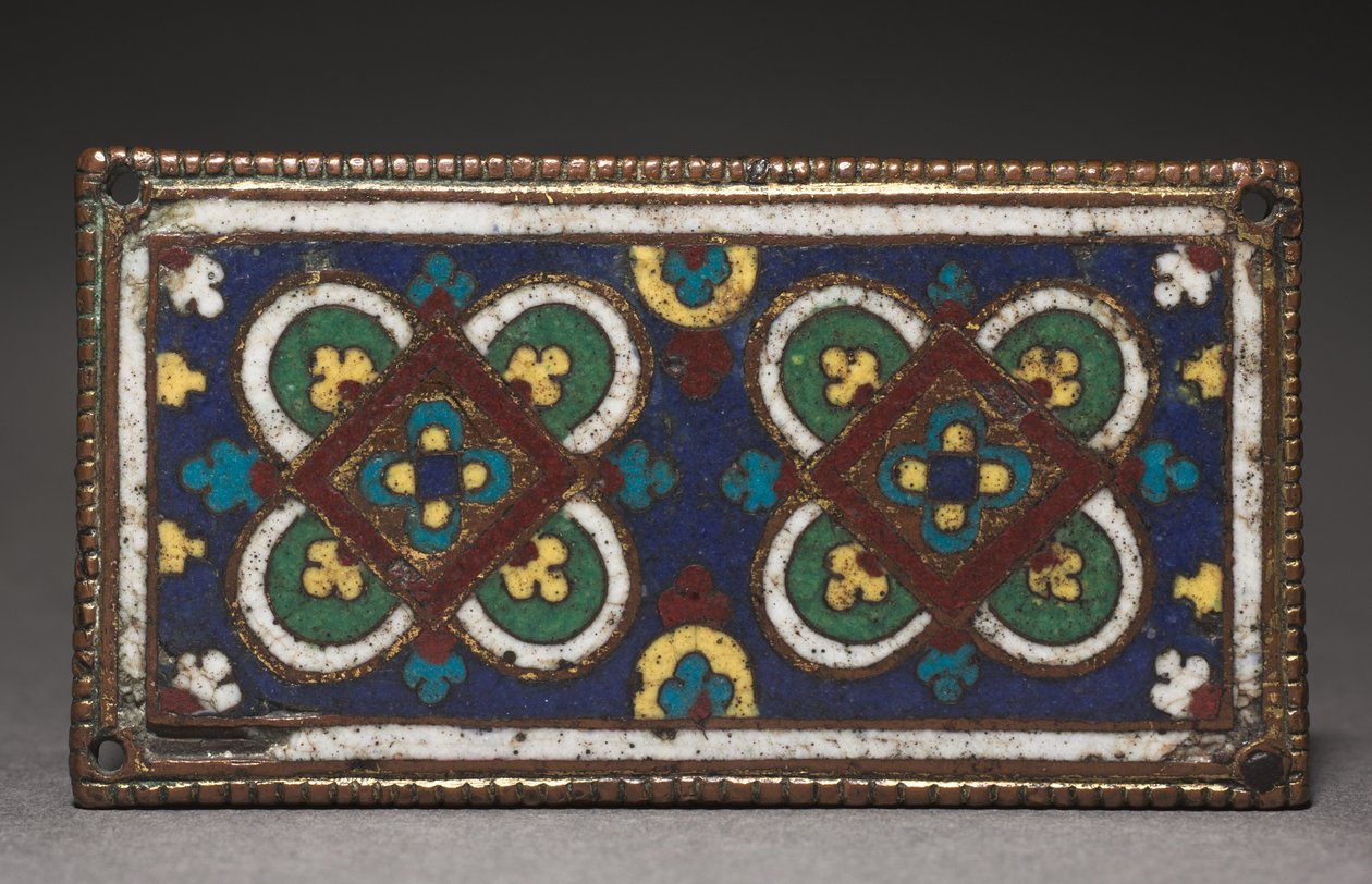 Plaque, probably from a Reliquary Shrine av German School