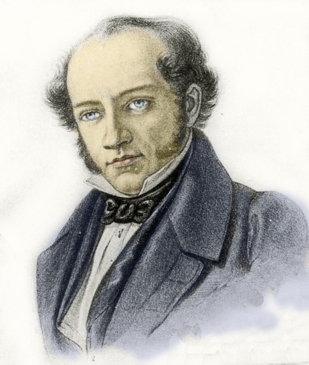Portrett av Jacob Grimm, 1837 av German School