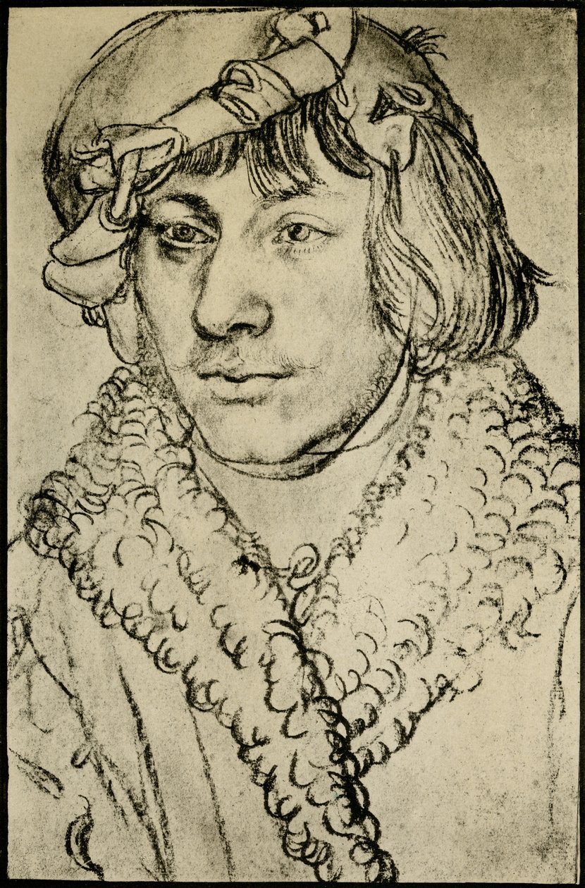 Portrett av en mann av German School