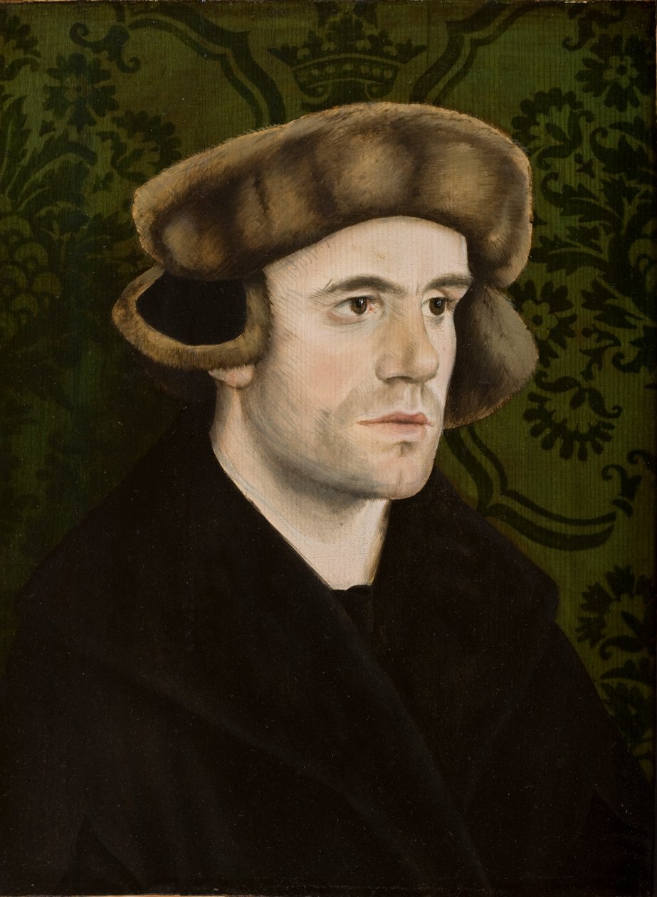 Portrett av en ung mann, ca. 1515-20 av German School
