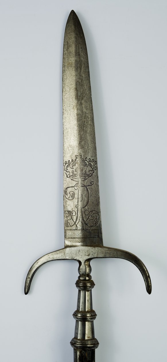 Spontoon, ca. 1750-1800 (stål og tre) av German School