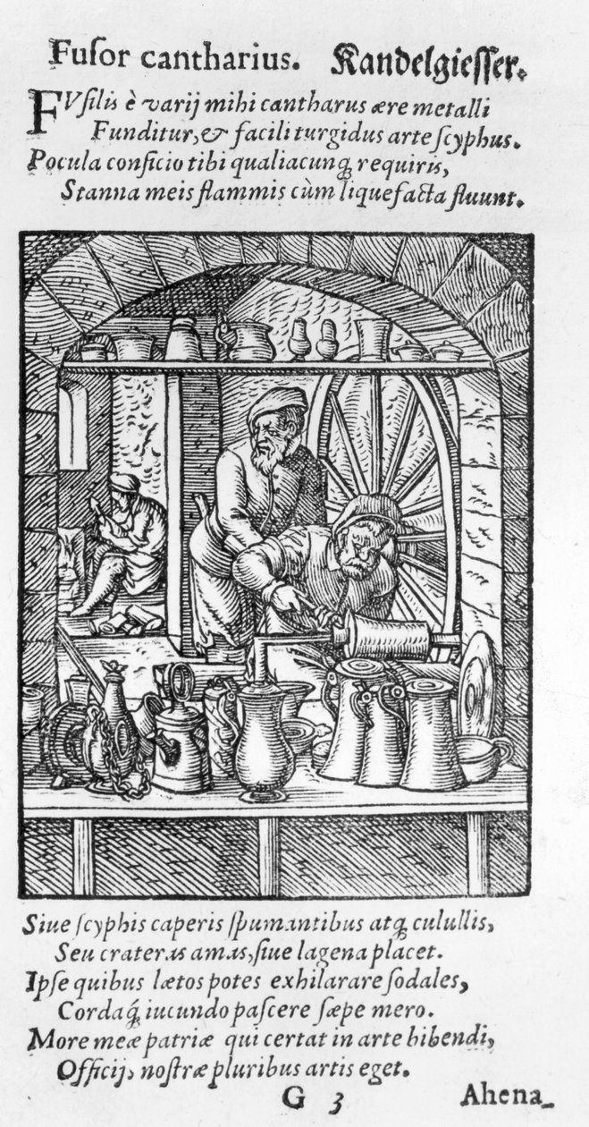 The Tankard Maker, utgitt av Hartman Schopper av German School