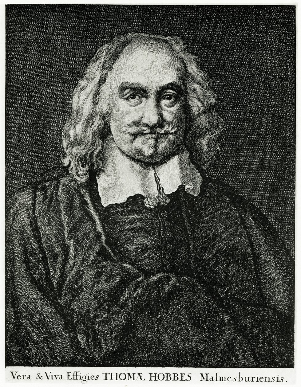 Thomas Hobbes av German School