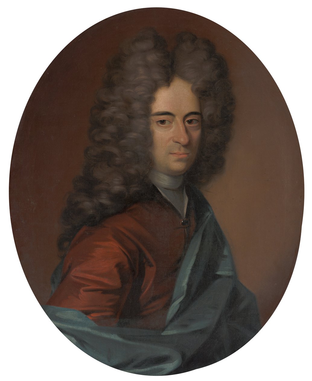 Portrett av en mann, sannsynligvis Mathias Lambertus Singendonck (1678-1742), borgermester i Nijmegen av Gerrit Alberts