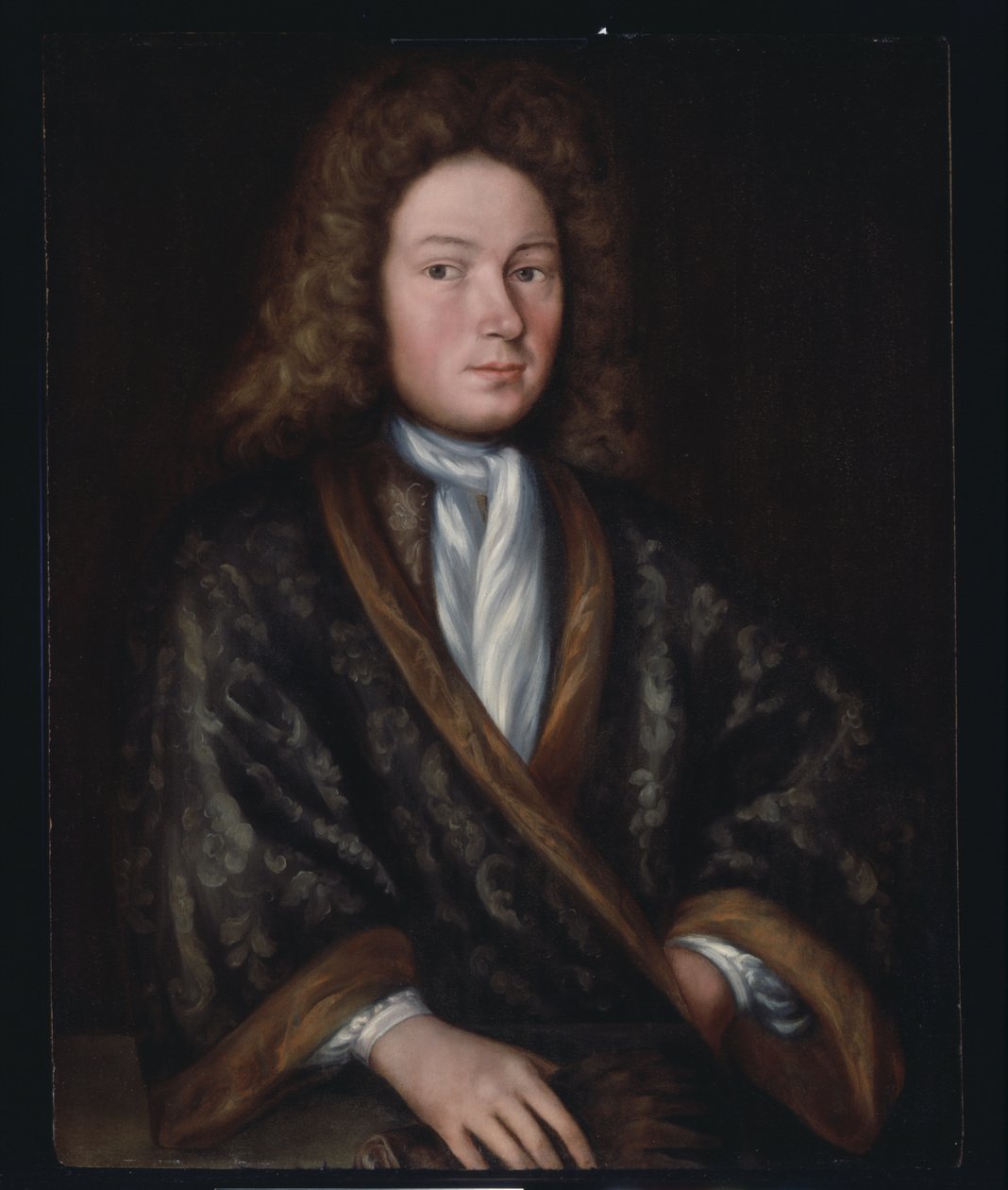 Portrett av en mann, ca. 1690 av Gerrit Duyckinck