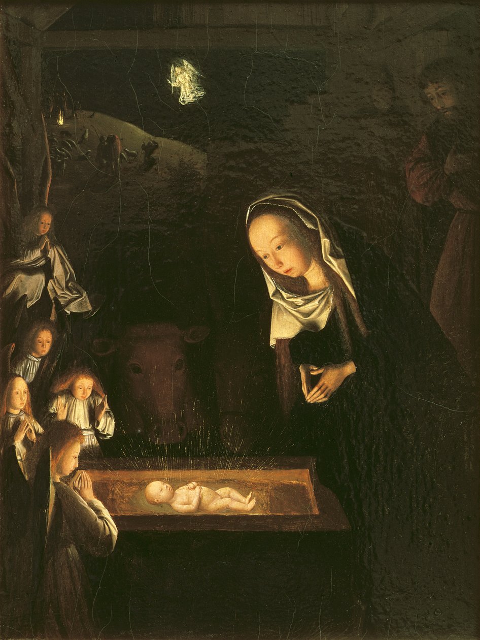 Fødselen om natten av Gerrit tot Sint Jans