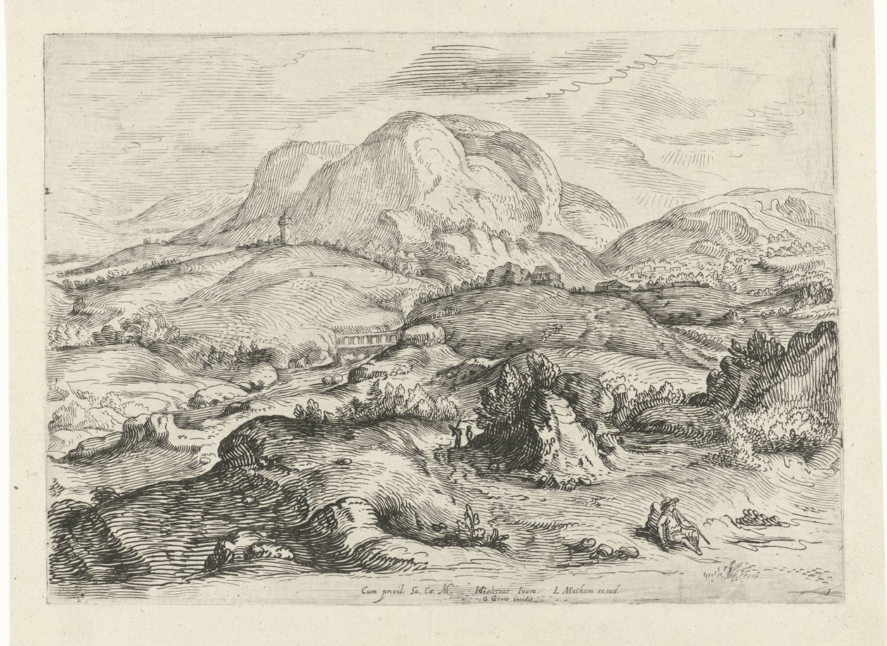 fjellandskap Landskap (serietittel) av Gerrit Gauw