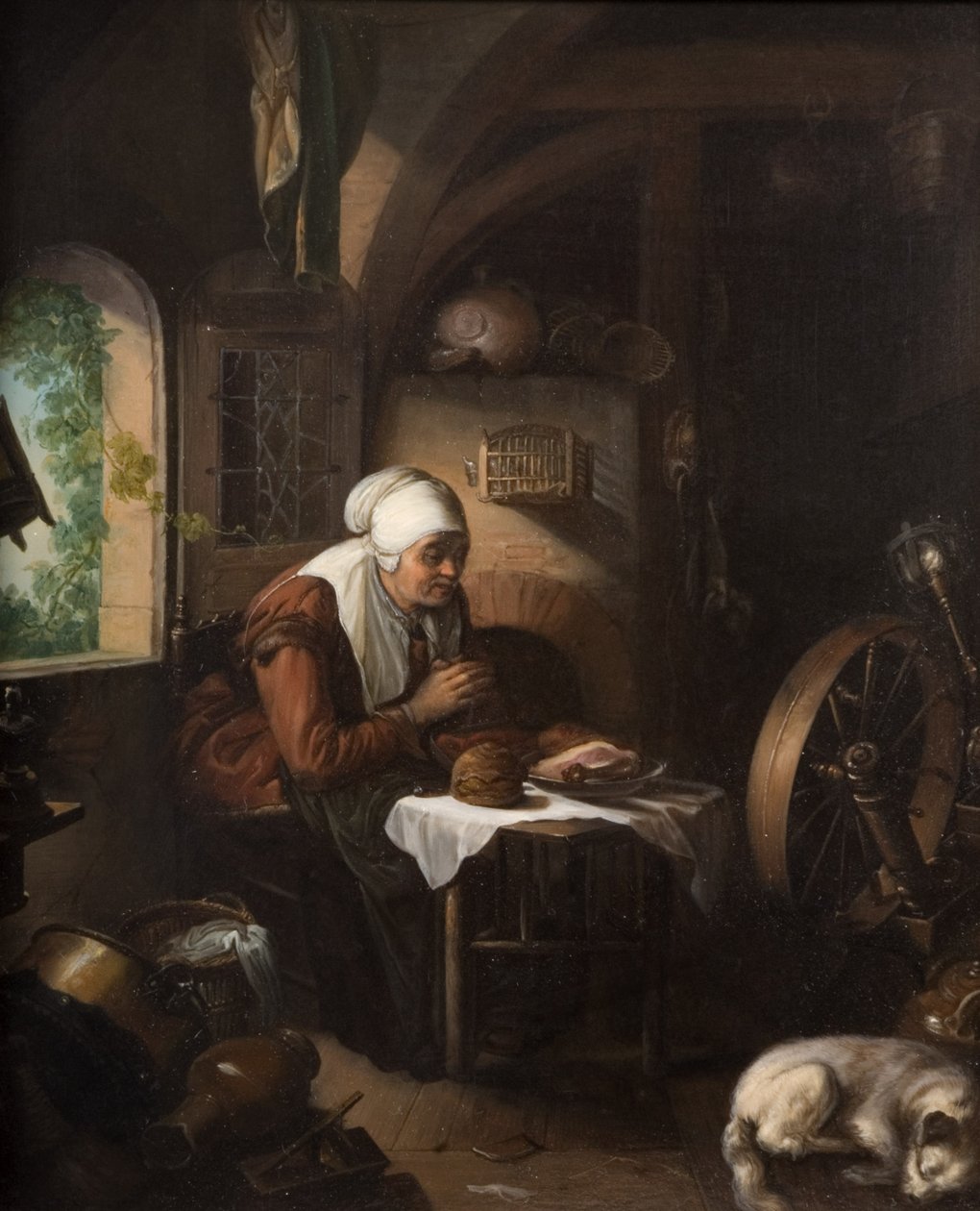 Nåde før kjøtt av Gerrit Dou