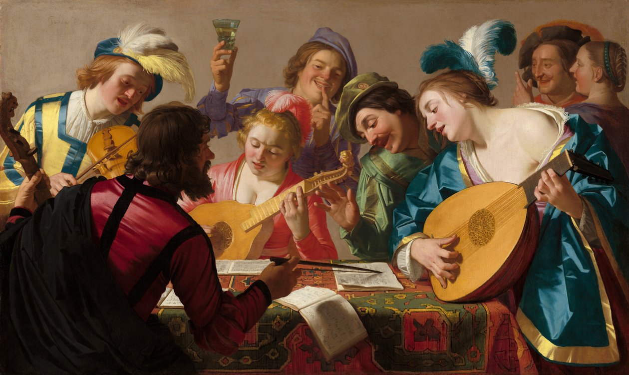 Konserten av Gerrit van Honthorst