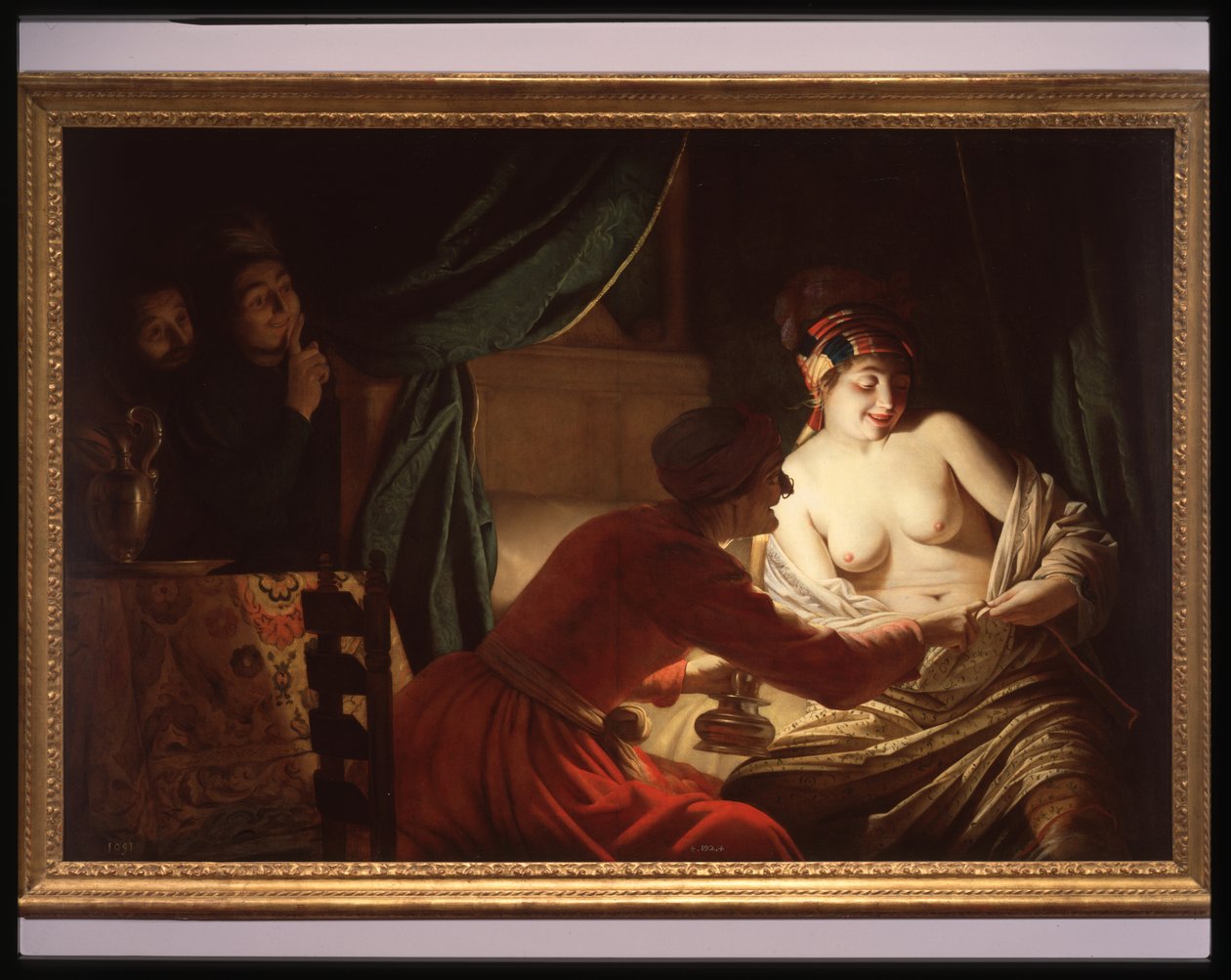 Loppejakten av Gerrit van Honthorst