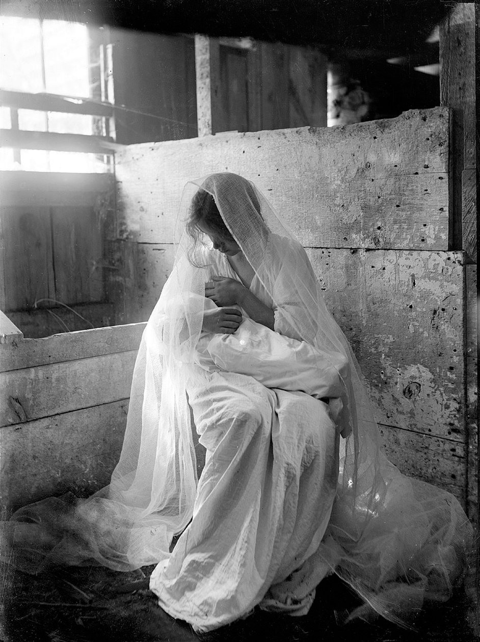 The Manger, 1901 av Gertrude Käsebier