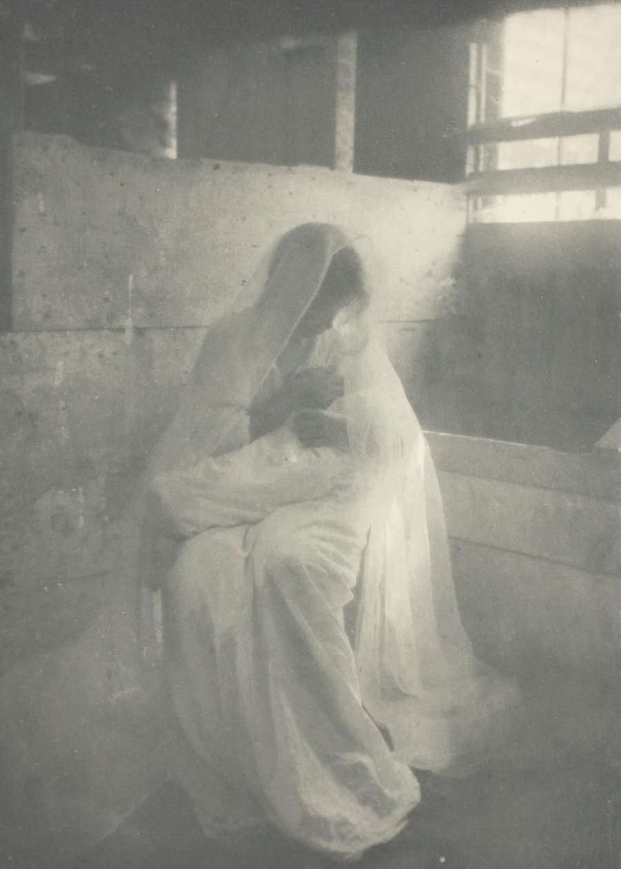 The Manger, 1899. av Gertrude Käsebier
