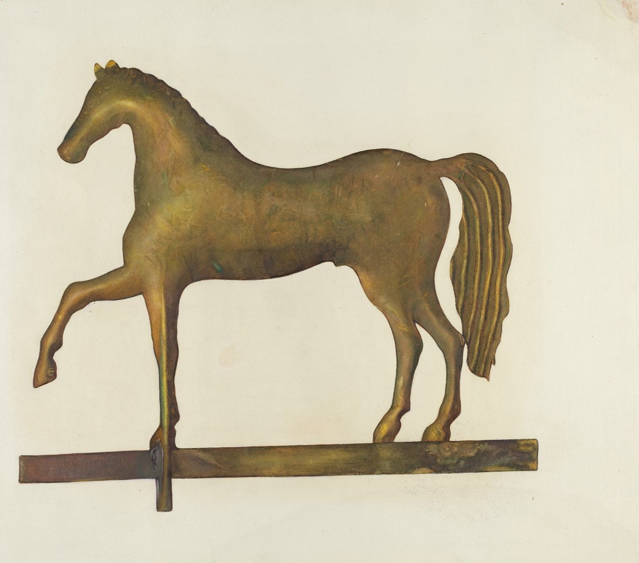 Weather Vane Horse, ca. 1940. av Gertrude Koch