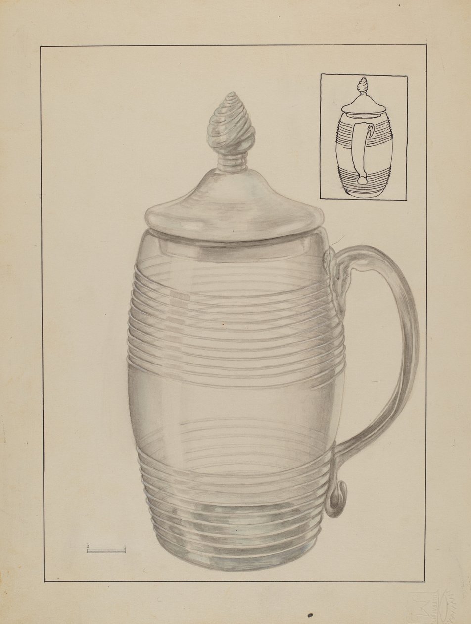 Dekket krus, ca. 1936. av Gertrude Lemberg