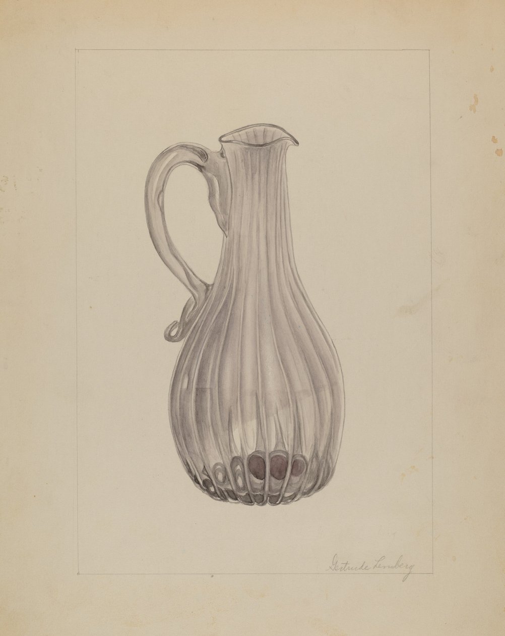 Cruet, c. 1936. av Gertrude Lemberg