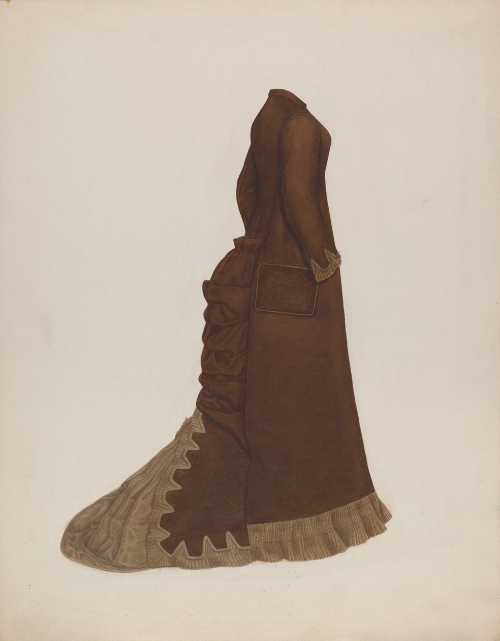 Kjole, c. 1940. av Gertrude Lemberg
