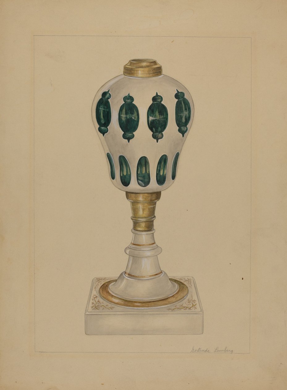 Lampe, c. 1936. av Gertrude Lemberg