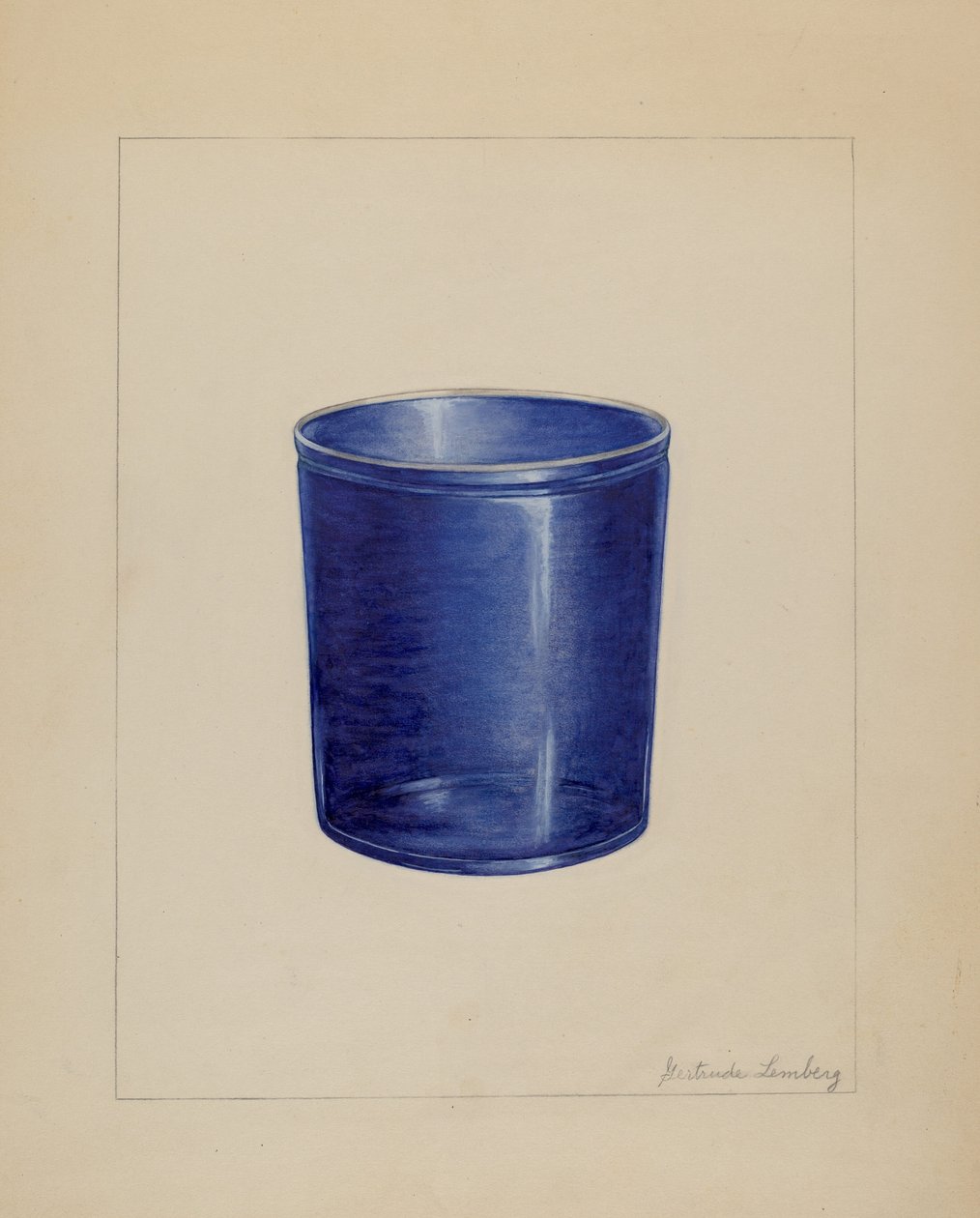 Tumler, ca. 1937. av Gertrude Lemberg