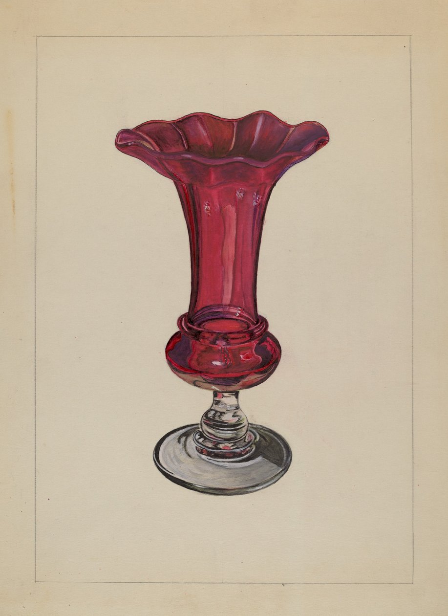Vase, 19351942. av Gertrude Lemberg