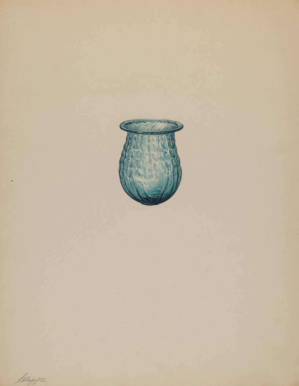 Julelys, 1938. av Giacinto Capelli