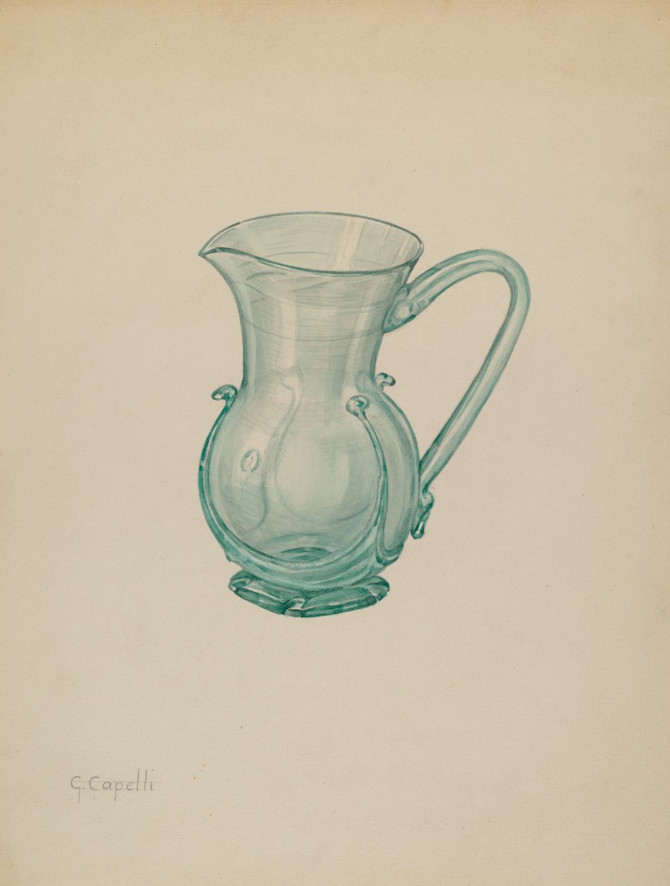 Fløtekoker, c. 1937. av Giacinto Capelli