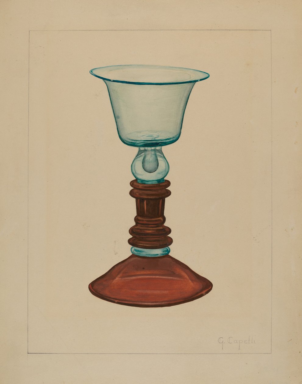 Beger, c. 1936. av Giacinto Capelli