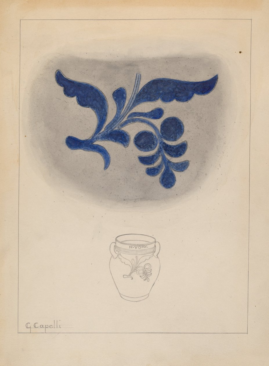 Jar, c. 1937. av Giacinto Capelli